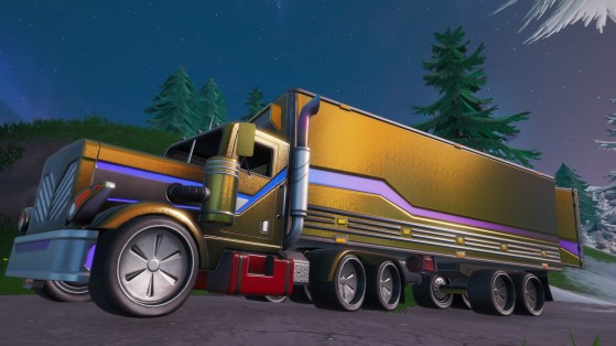 Le camion doré - Fortnite : Battle royale