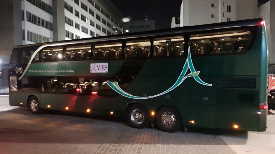 Le Bus Vitality, d'une capacité de 80 places, en partance pour le StarLadder Major 2019 de CS:GO à Berlin depuis Paris - Millenium