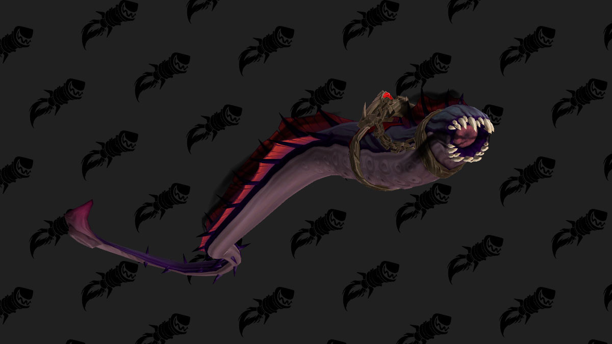 WoW Monture Serpent noir de N'Zoth Millenium