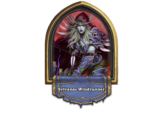 Sylvanas ingame - Hearthstone