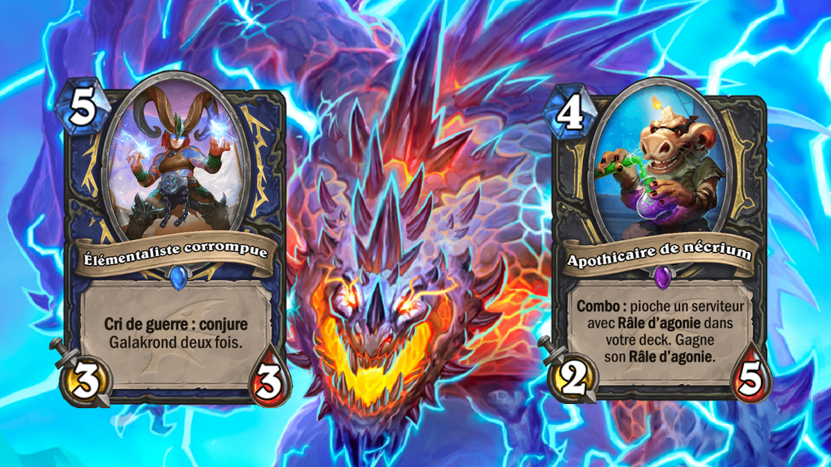 Hearthstone id es nerf Envol des Dragons Millenium