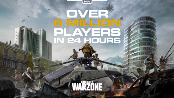 Call of Duty Warzone : 6 millions de téléchargement en 24 heures !