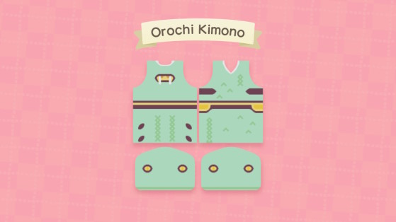 Conception de kimono dans Animal Crossing: New Horizons - Animal Crossing New Horizons