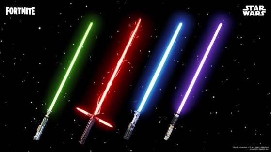 Fortnite : sabres laser Star Wars de retour dans la saison 2 du chapitre 2