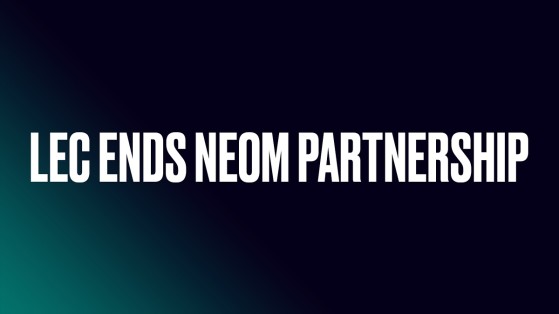 LoL: Riot Games annonce la fin de son partenariat avec NEOM