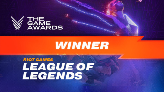 Game Awards 2020 : League of Legends sacré meilleur jeu esport de l'année