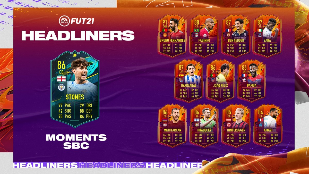 Fut 21 Solution Dce John Stones Moments Millenium