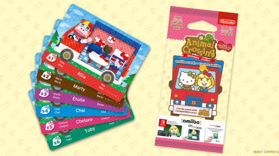 Les cartes Amiibos Sanrio reviennent sur Animal Crossing New Horizons -  Millenium