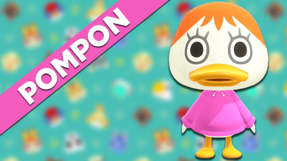 Pompon sur Animal Crossing New Horizons : tout savoir sur cet habitant