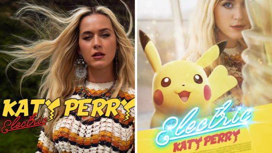 Katy Perry x Pokémon : la chanson Electric avec Pikachu est disponible !