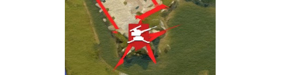 Les sites antiaériens sont marqués par cette icône sur la carte. - Far Cry 6