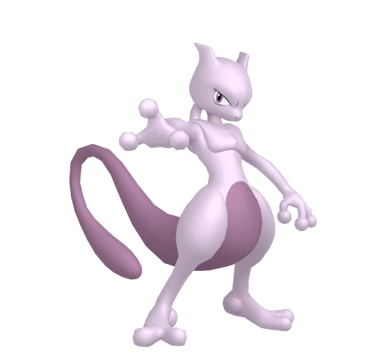 Mewtwo en forme normale - Pokémon Diamant Étincelant et Perle Scintillante