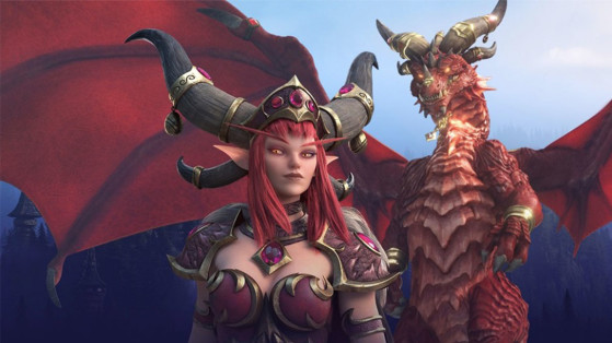 Non, tous les dragons ne prennent pas la forme d'une Elfette... - World of Warcraft