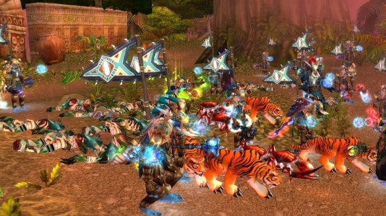 La libération des Îles de l'Écho durant le PréPatch de Cataclysm - World of Warcraft