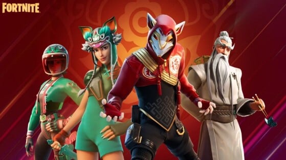 Fortnite : les skins du Nouvel An chinois dans la boutique du 31 janvier 2022