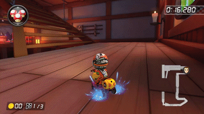 Raccourci Dojo ninja en passant par le bas - Mario Kart 8