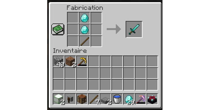 Diamant Minecraft : A quelle couche en trouver et comment le miner