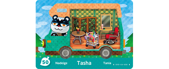 Carte Amiibo de Nadeige - Animal Crossing New Horizons