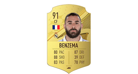 Karim Benzema: FUT FIFA 23 Card - FIFA 23