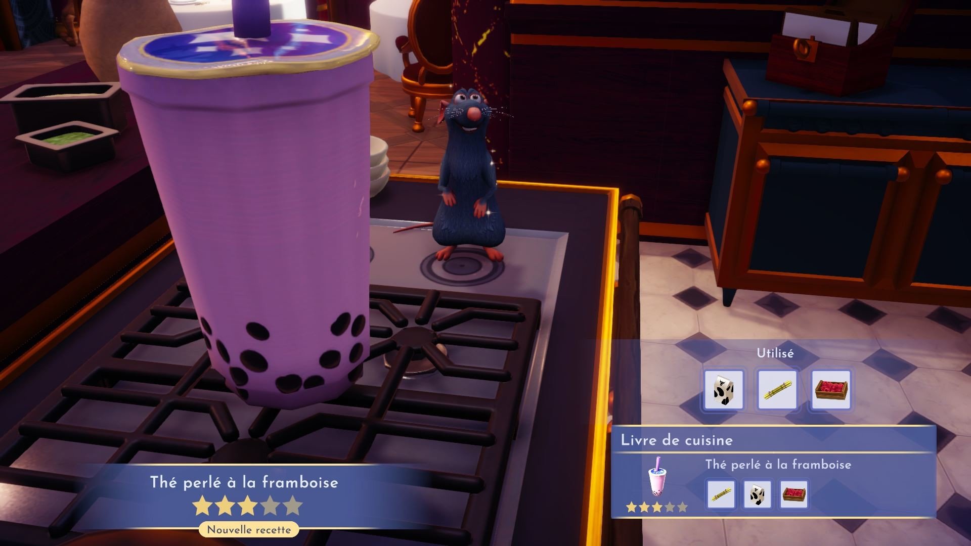 Disney Dreamlight Valley Buche de Noël, Cake aux fruits... Comment