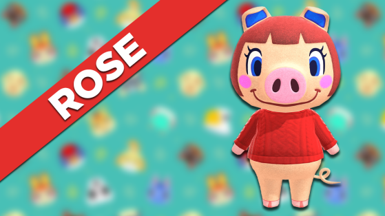 Rose Animal Crossing New Horizons : tout savoir sur cet habitant