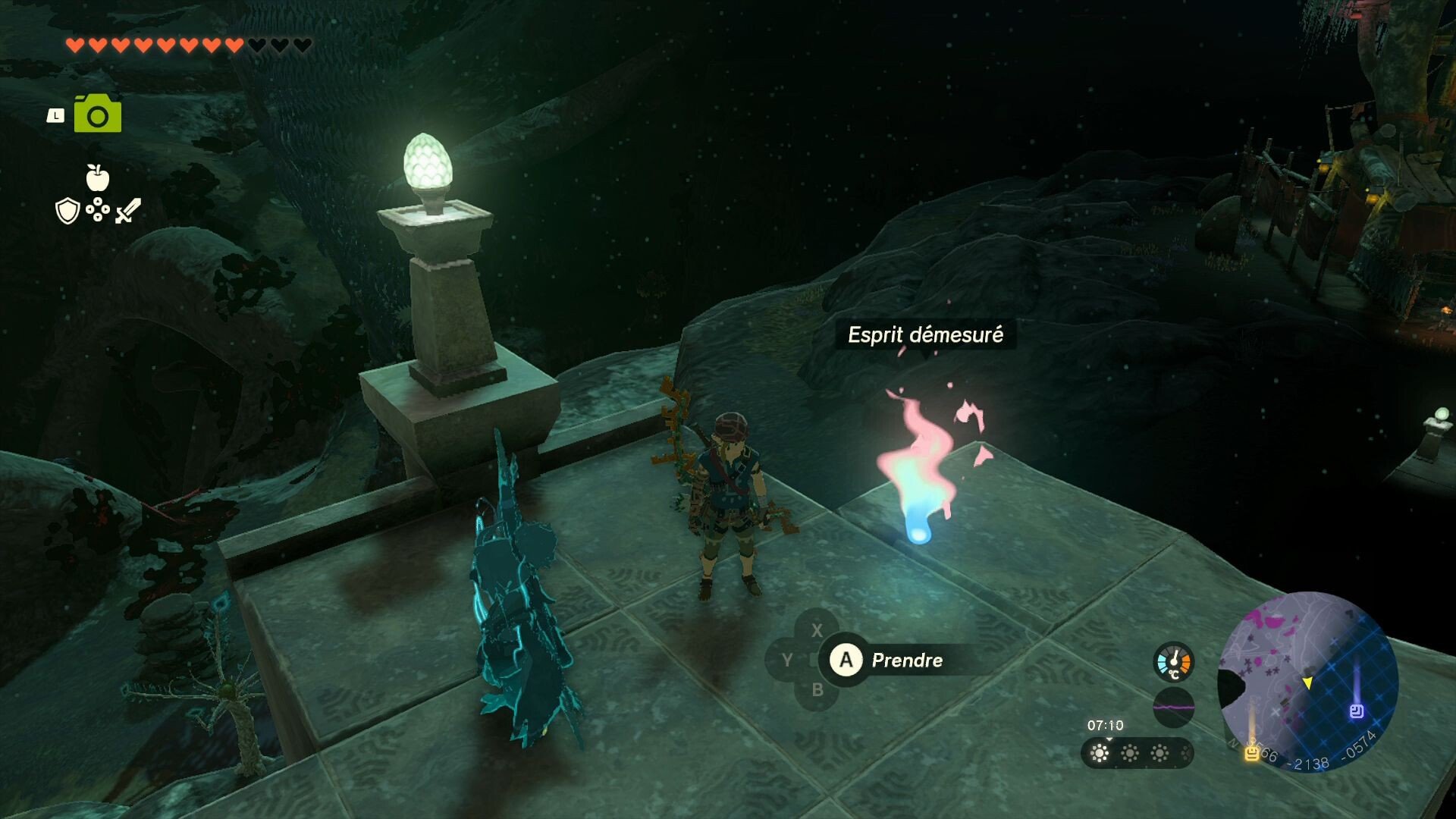 Esprit Zelda Tears of the Kingdom À quoi sert cette ressource des profondeurs ? Millenium