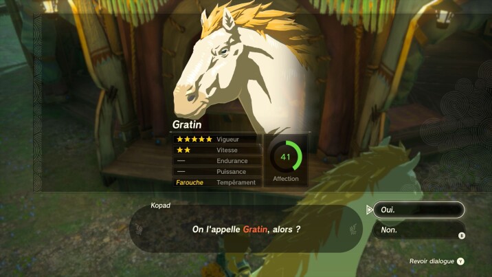 Cheval blanc géant Zelda Tears of the Kingdom : Où trouver ce cheval