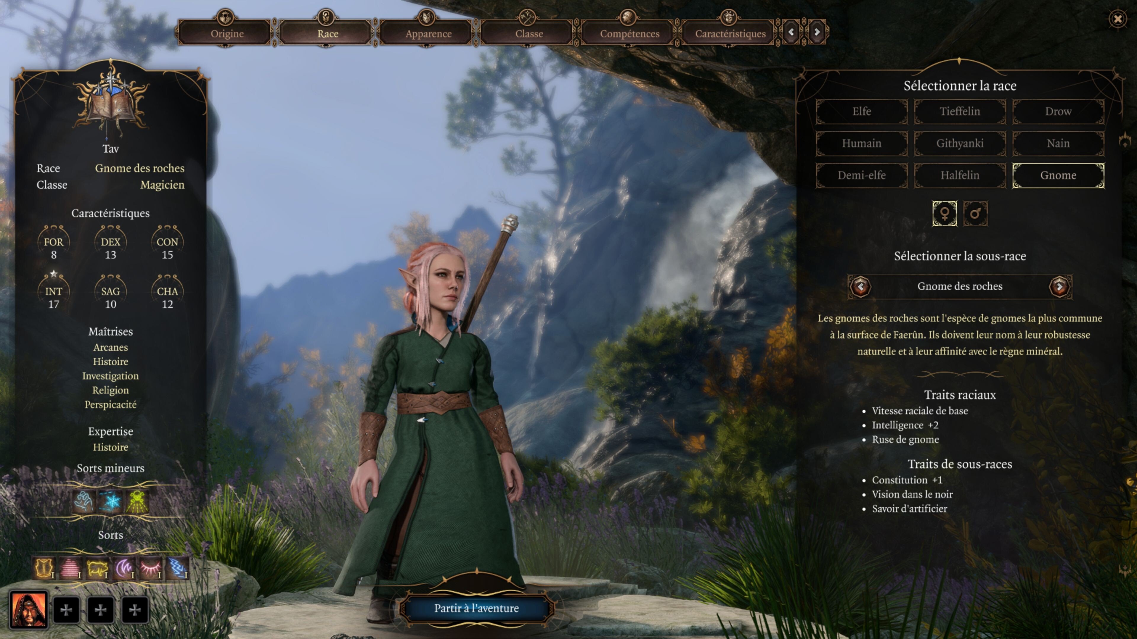 Build Magicien Baldur