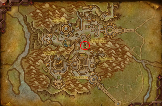 Localisation de Couzolth - World of Warcraft