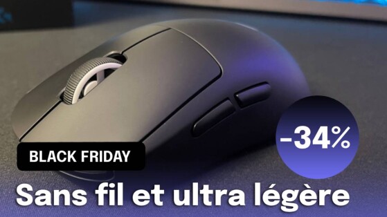 Black Friday : Ne manquez pas cette offre unique sur la souris gaming Logitech  G PRO X SUPERLIGHT à -34% ! - Millenium