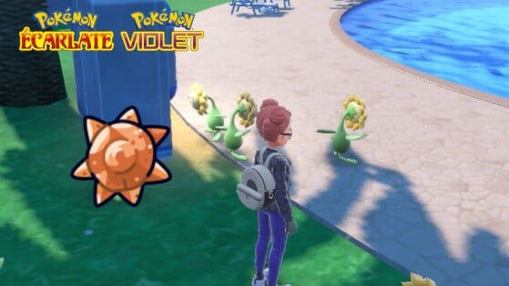 Pierre Soleil Pokémon Ecarlate et Violet : Où en trouver pour faire évoluer vos Pokémon ?