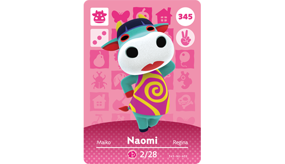 Carte Amiibo de Maiko - Animal Crossing New Horizons