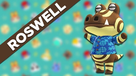 Roswell Animal Crossing New Horizons : tout savoir sur cet habitant