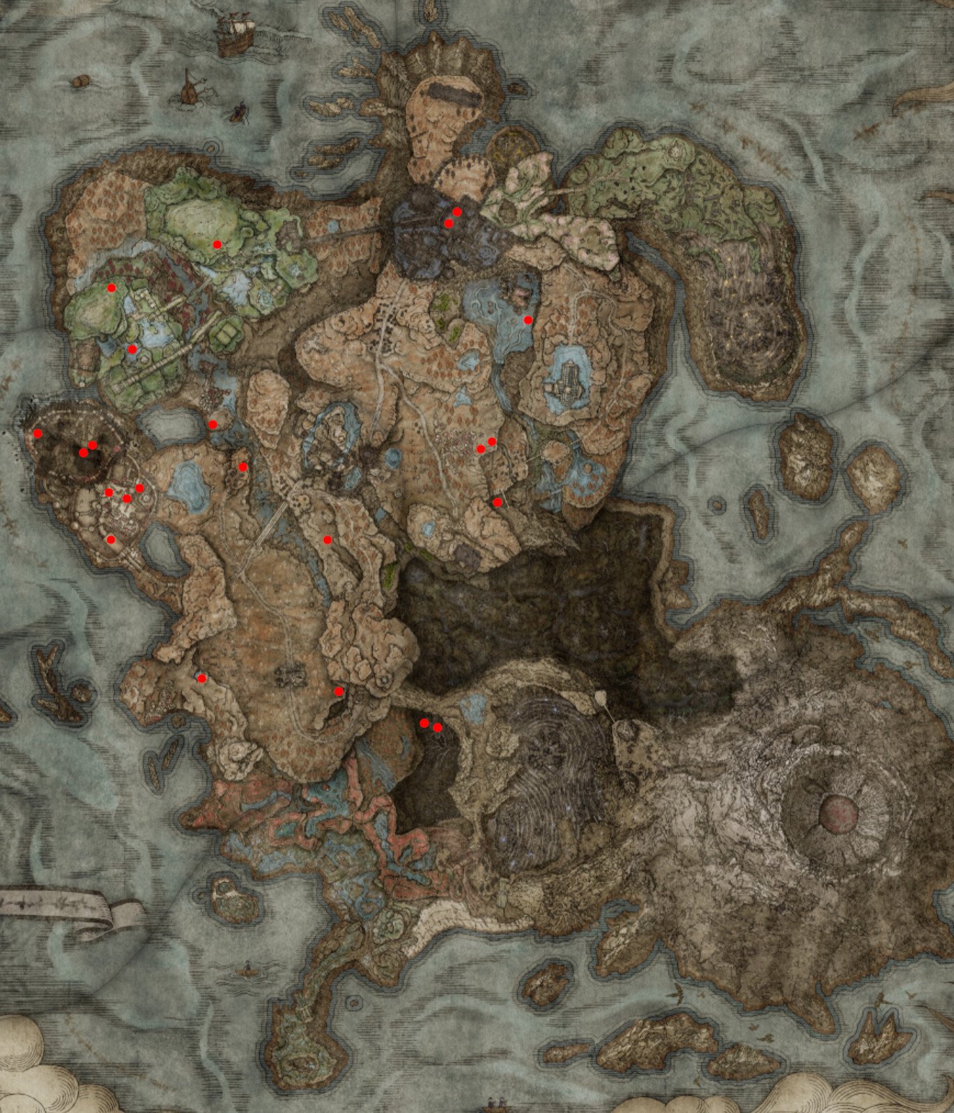 Cendre spirituelle vénérée Elden Ring Shadow of the Erdtree Position, où toutes les trouver