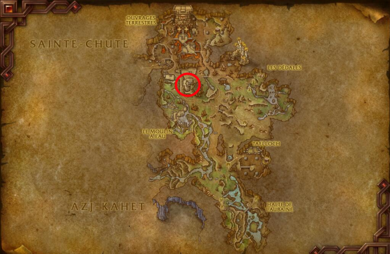 Localisation de Bosh et du Cireur Squick - World of Warcraft