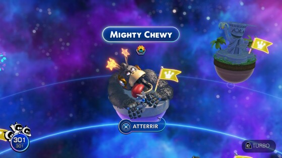 Mighty Chewy Astro Bot : Comment battre le boss de la Nébuleuse du Gorille