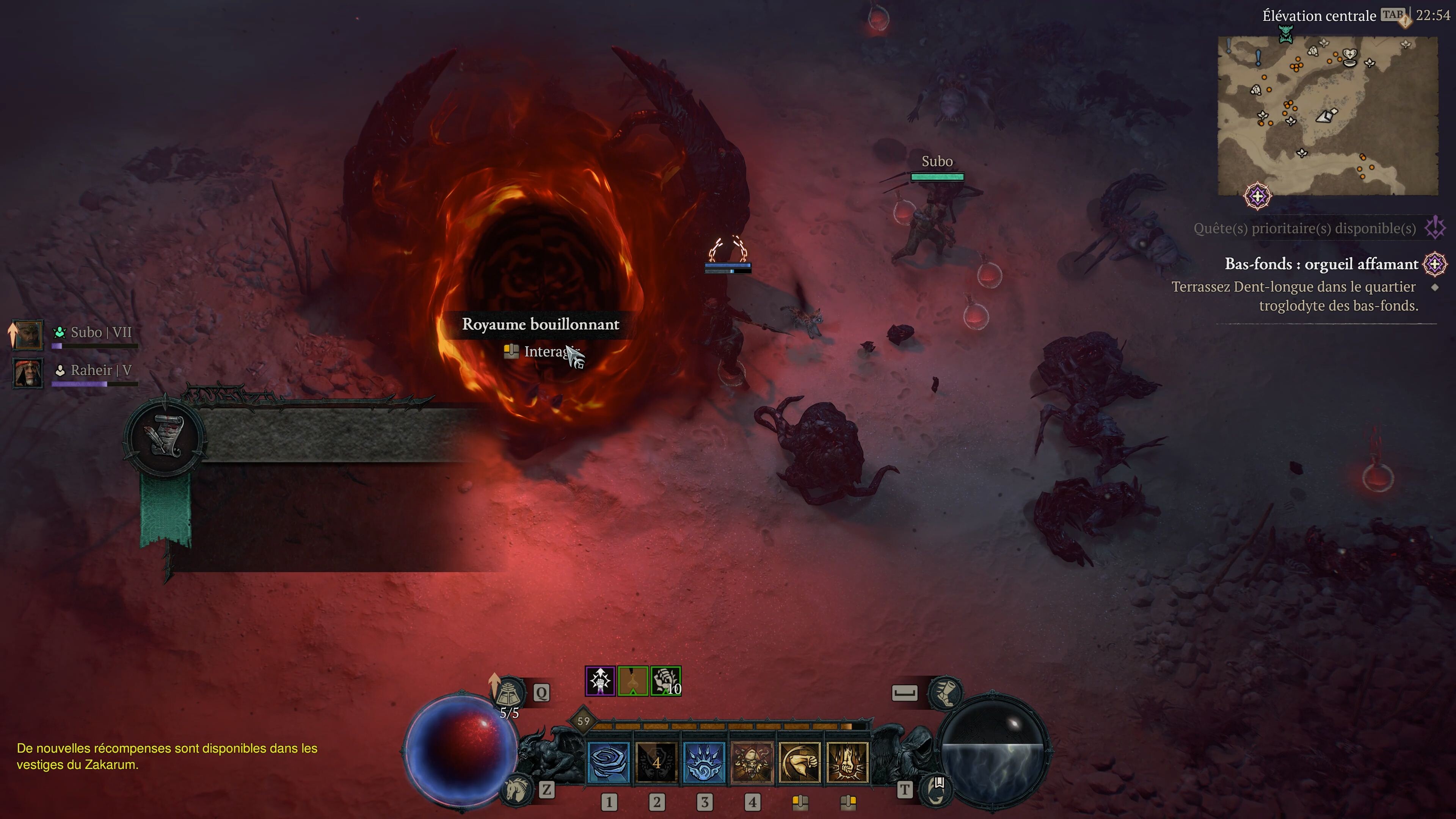 Marchemonde et Royaume bouillonnant Diablo 4 Vessel of Hatred Saison 6 Où les trouver