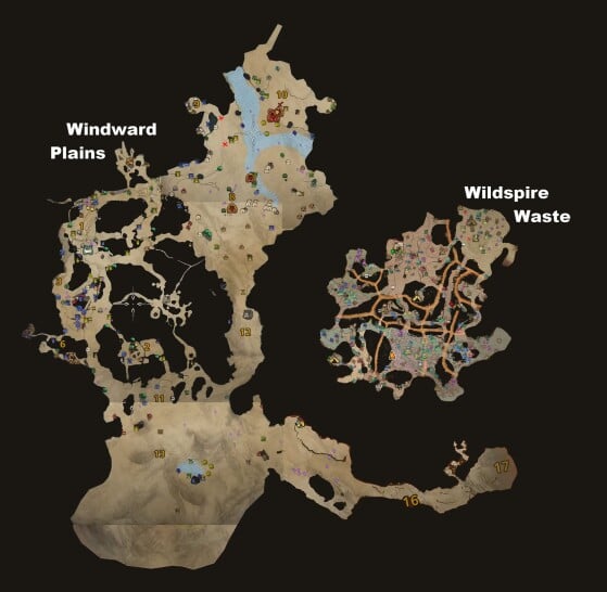 Comparaison entre la carte de Monster Hunter Wilds et celle de World - Monster Hunter Wilds