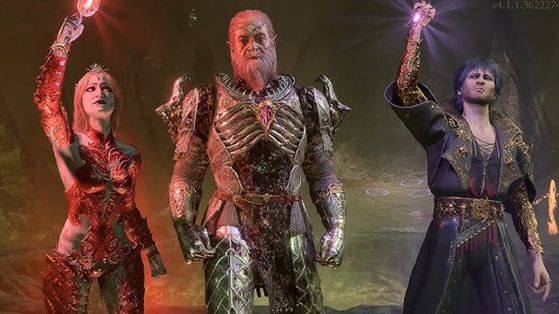 Orin, Ketheric et Gortash - Baldur's Gate 3