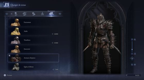 Armure d'épines - Elden Ring Nightreign