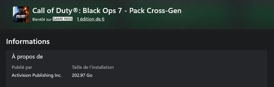 Call of Duty : Black Ops 7