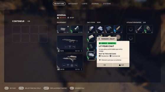 Lit pour chat - Arc Raiders