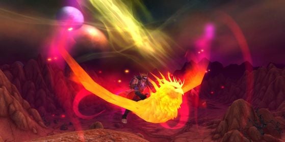 WoW : monture Cendres d'Al'ar - World of Warcraft