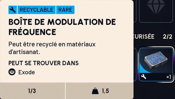 Boite de modulation de fréquence - Arc Raiders - Arc Raiders