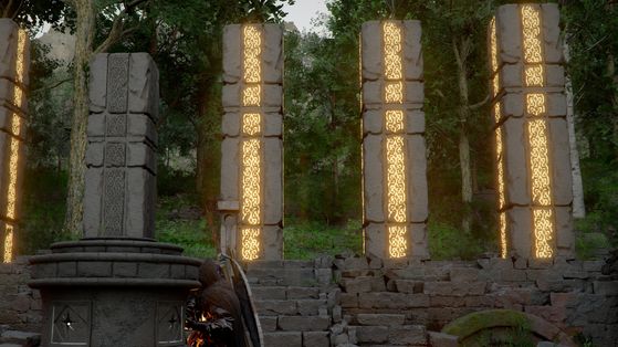 Ruines de la colline de la Forêt vespérale Crimson Desert : Comment résoudre l'énigme ?