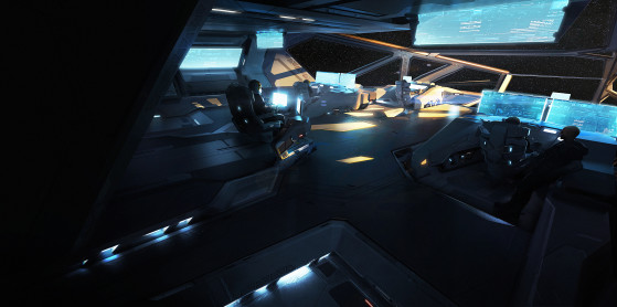 La passerelle - Star Citizen