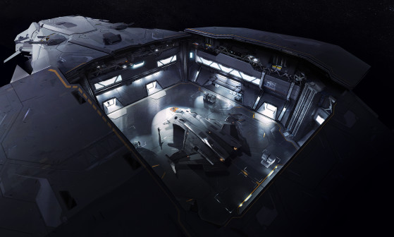 Le hangar - Star Citizen