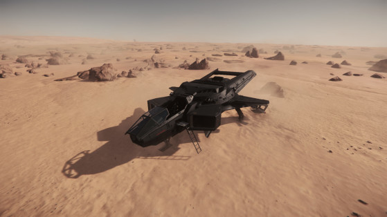 Posé au sol - Star Citizen