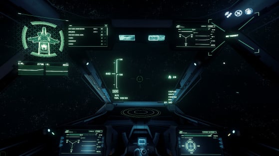 Vue du pilote - Star Citizen