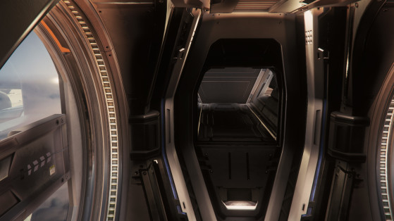 La couchette à l'arrière du cockpit - Star Citizen